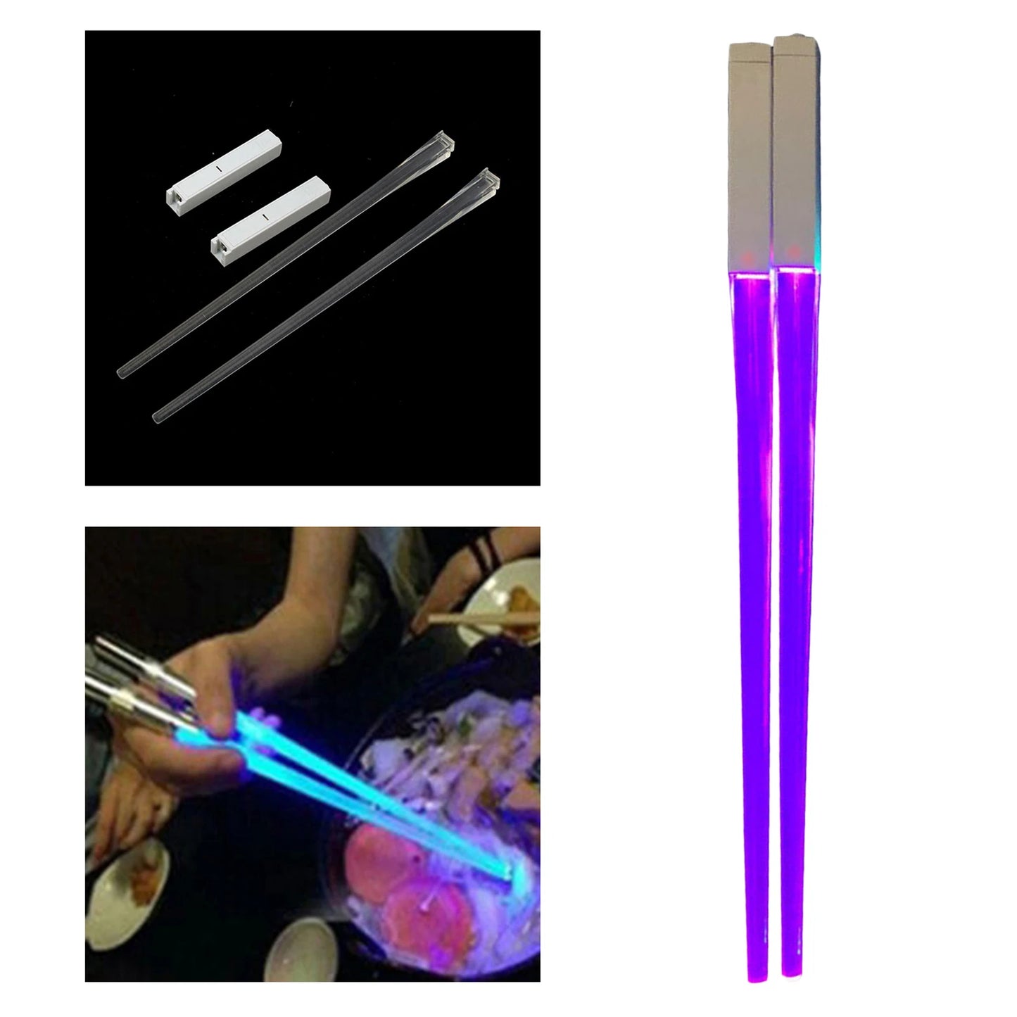 LED Light Saber Chopsticks - Tech Wave Heaven Tech Wave Heaven Tech Wave Heaven