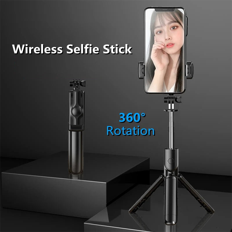 Bluetooth Selfie Stick Tripod - Tech Wave Heaven Tech Wave Heaven Tech Wave Heaven