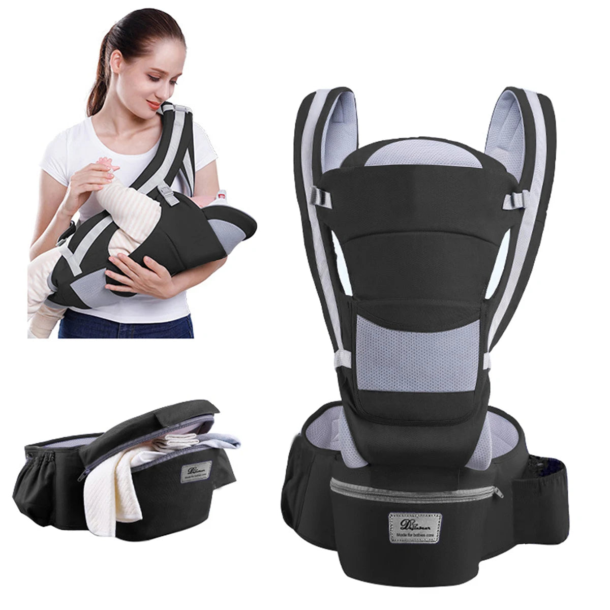 Ergo Baby Hipseat Carrier - Tech Wave Heaven Tech Wave Heaven Tech Wave Heaven