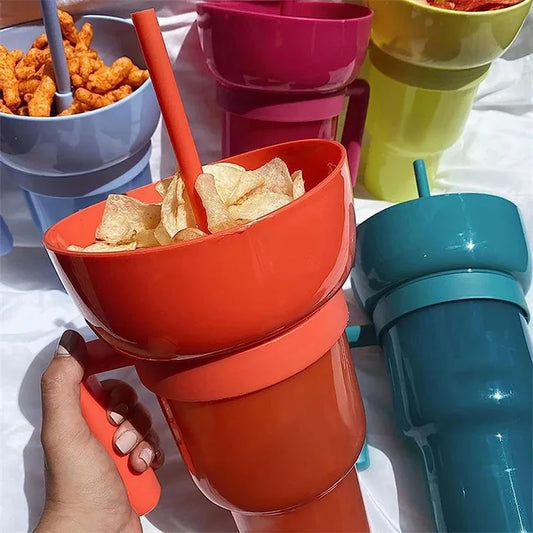 Ultimate Snack & Drink Cup - Tech Wave Heaven Tech Wave Heaven Tech Wave Heaven