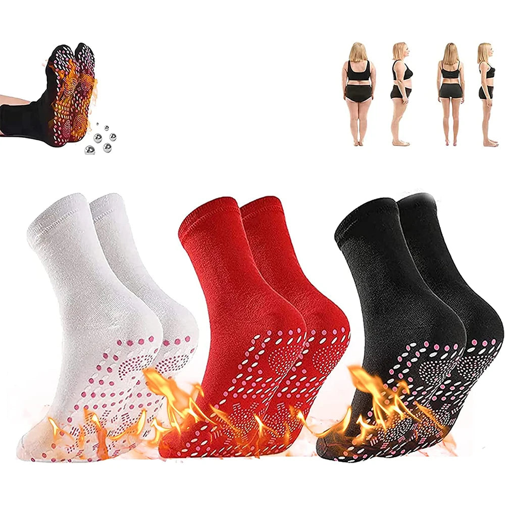 Tourmaline Self-Heating Socks - Tech Wave Heaven Tech Wave Heaven Tech Wave Heaven