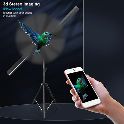 Stunning 3D Hologram Fan - Tech Wave Heaven Tech Wave Heaven Tech Wave Heaven