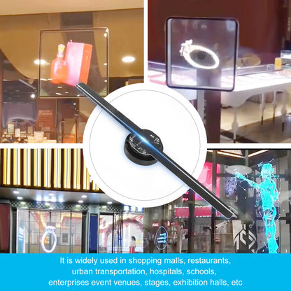 Stunning 3D Hologram Fan - Tech Wave Heaven Tech Wave Heaven Tech Wave Heaven