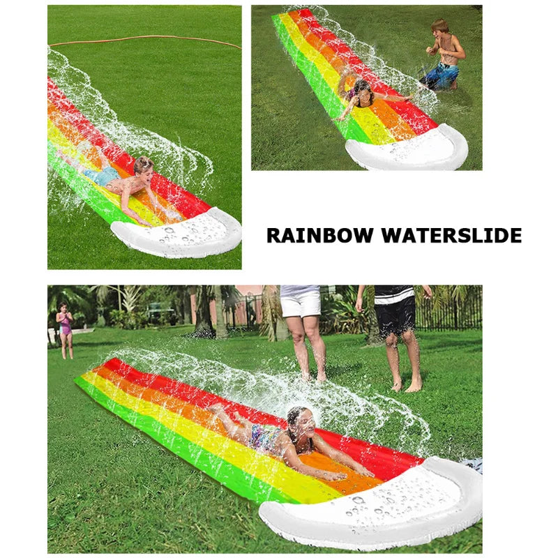 Rainbow Splash Water Slide - Tech Wave Heaven Tech Wave Heaven Tech Wave Heaven