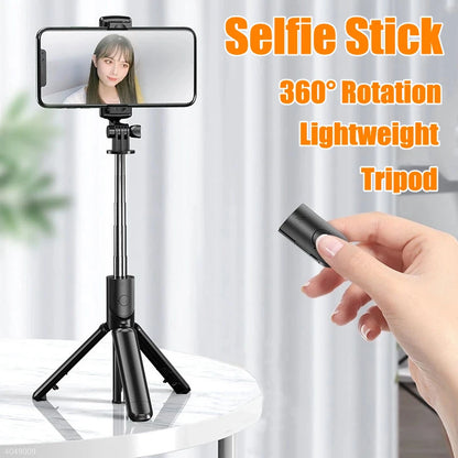 Bluetooth Selfie Stick Tripod - Tech Wave Heaven Tech Wave Heaven Tech Wave Heaven