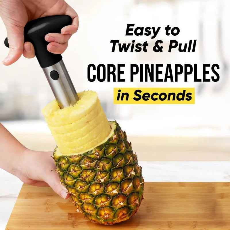 EasyPine Stainless Steel Pineapple Cutter - Tech Wave Heaven Tech Wave Heaven Tech Wave Heaven