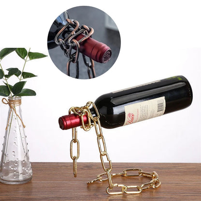 Magic Wine Chain Display Rack - Tech Wave Heaven Tech Wave Heaven Tech Wave Heaven