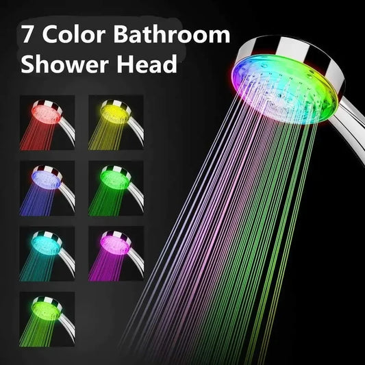 RainbowGlow LED Shower Head - Tech Wave Heaven Tech Wave Heaven Tech Wave Heaven