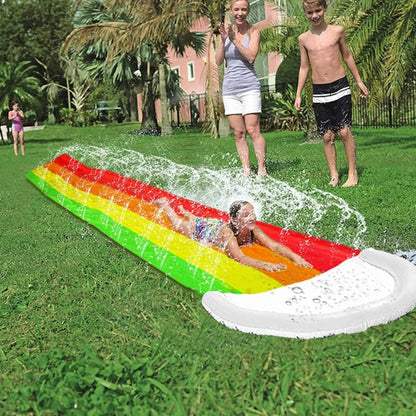 Rainbow Splash Water Slide - Tech Wave Heaven Tech Wave Heaven Tech Wave Heaven