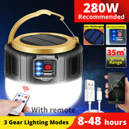 Solar Power Camping Lantern - Tech Wave Heaven Tech Wave Heaven Tech Wave Heaven