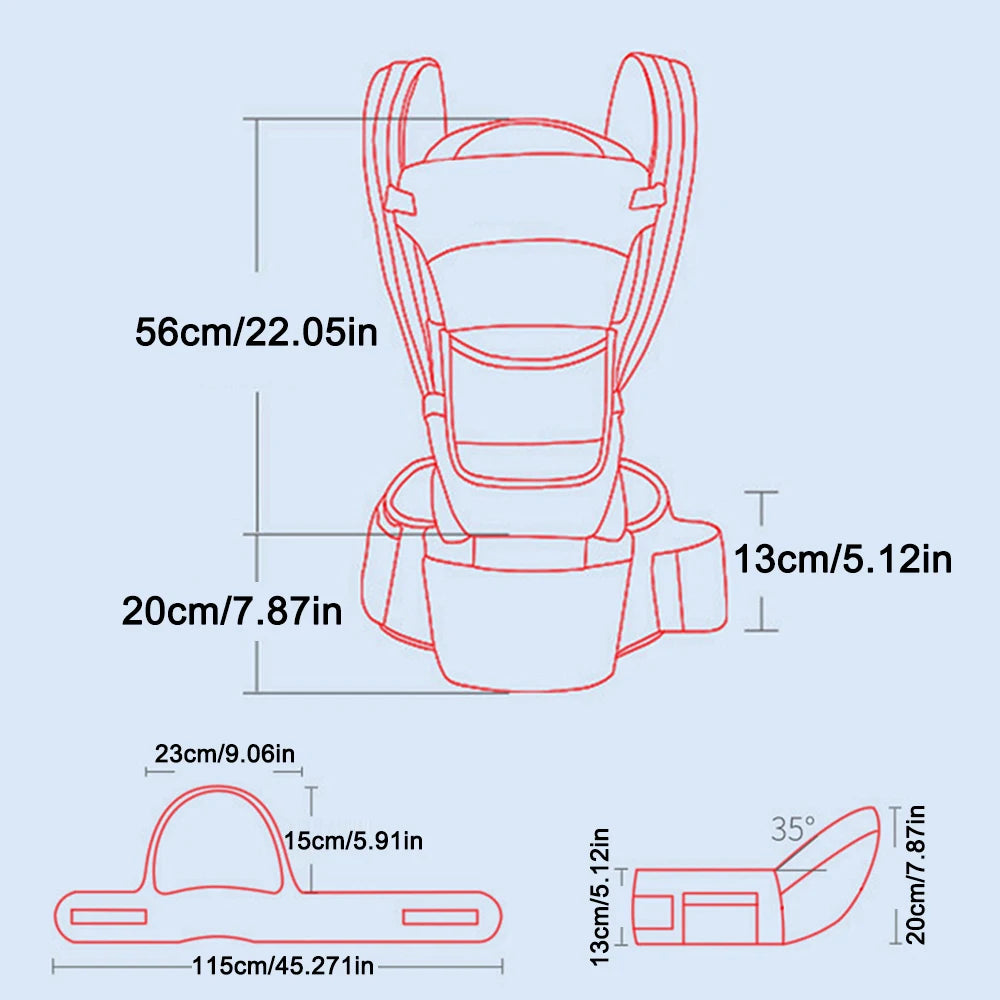 Ergo Baby Hipseat Carrier - Tech Wave Heaven Tech Wave Heaven Tech Wave Heaven