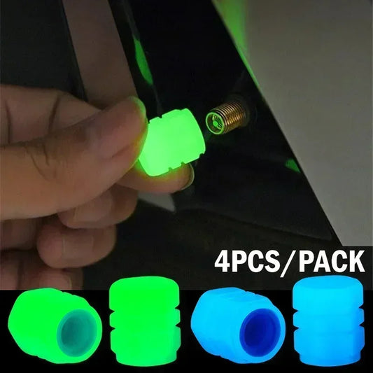 GlowCap: Night Light Wheel Caps - Tech Wave Heaven Tech Wave Heaven Tech Wave Heaven