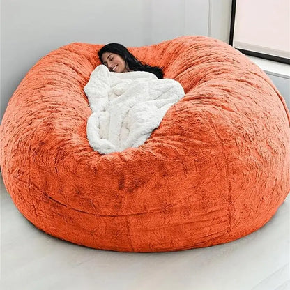 Giant Velvet Bean Bag Cover - Tech Wave Heaven Tech Wave Heaven Tech Wave Heaven