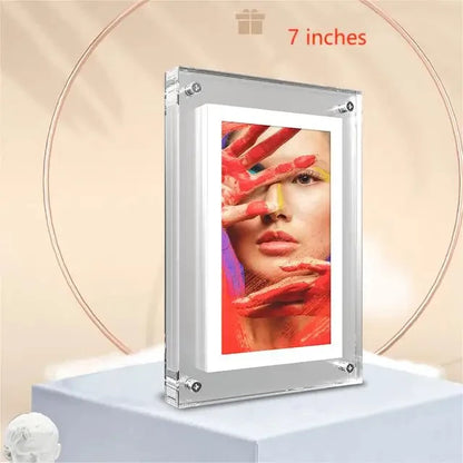 Acrylic Digital Picture Frame - Tech Wave Heaven Tech Wave Heaven Tech Wave Heaven