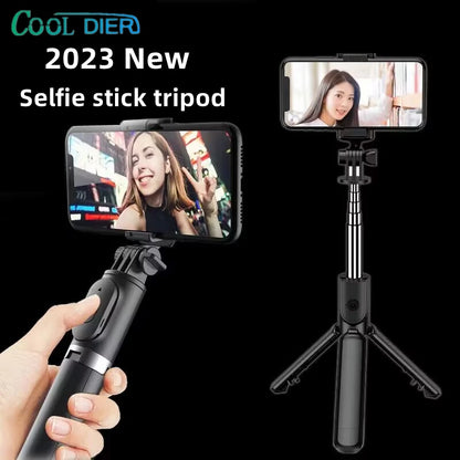 Bluetooth Selfie Stick Tripod - Tech Wave Heaven Tech Wave Heaven Tech Wave Heaven