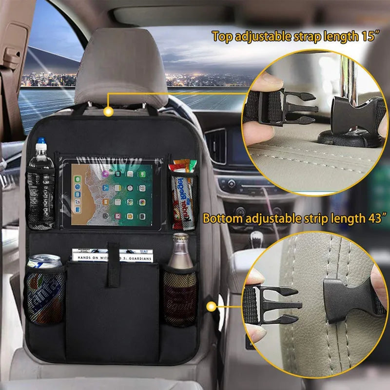 Backseat Organizer with Tablet Holder - Tech Wave Heaven Tech Wave Heaven Tech Wave Heaven