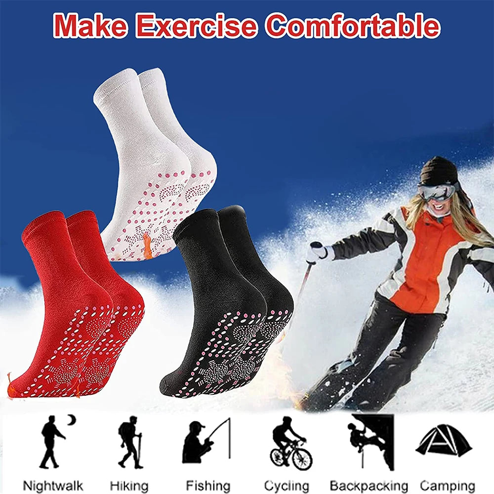 Tourmaline Self-Heating Socks - Tech Wave Heaven Tech Wave Heaven Tech Wave Heaven