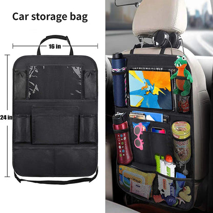 Backseat Organizer with Tablet Holder - Tech Wave Heaven Tech Wave Heaven Tech Wave Heaven