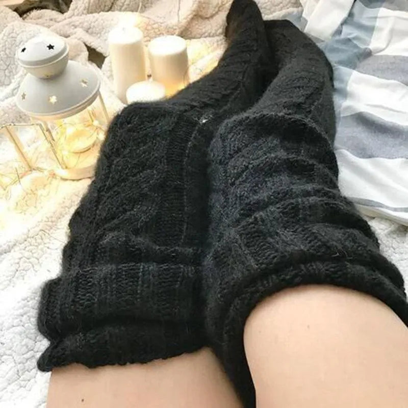 Cozy Winter Thigh-High Socks - Tech Wave Heaven Tech Wave Heaven Tech Wave Heaven