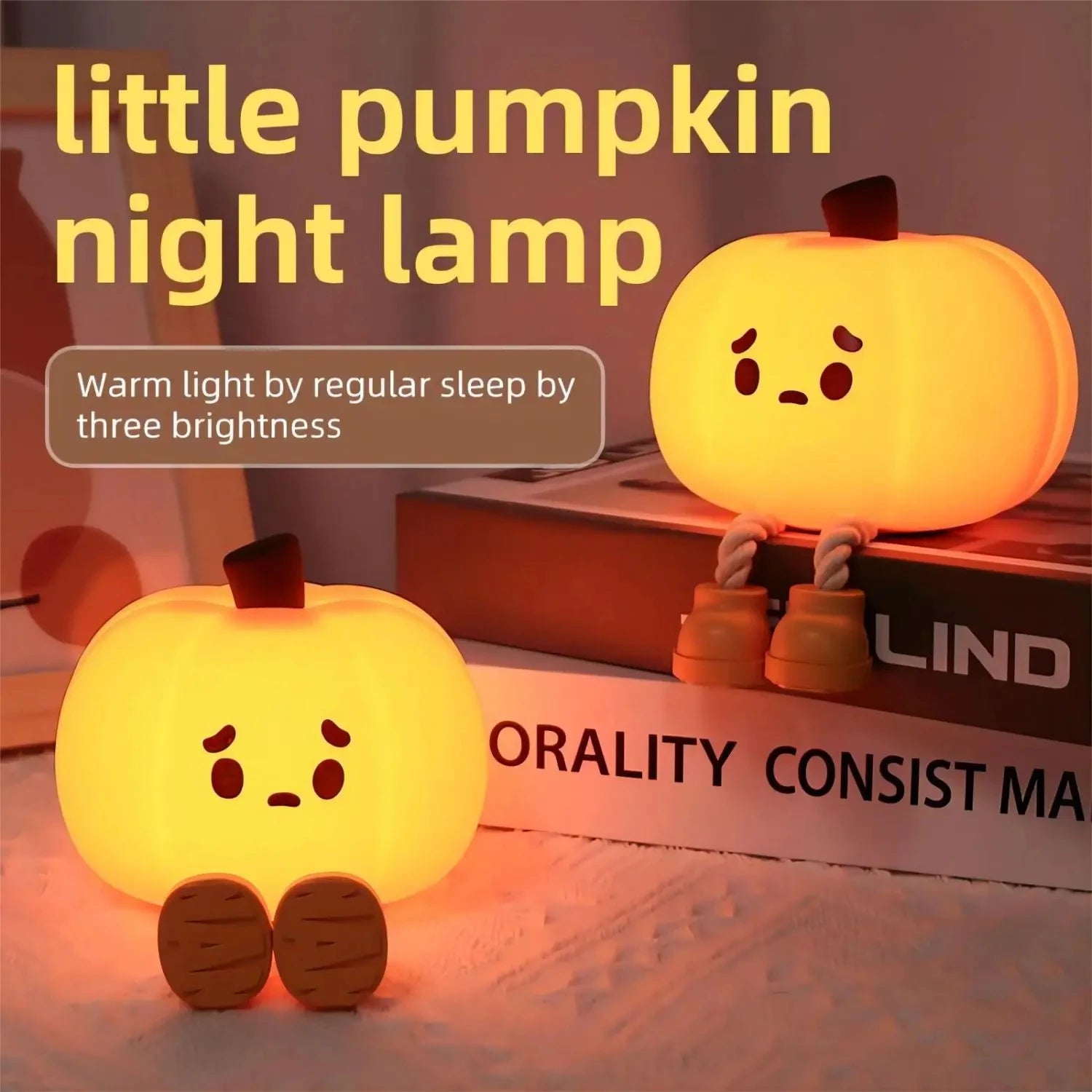 Pumpkin LED Night Light - Tech Wave Heaven Tech Wave Heaven Tech Wave Heaven